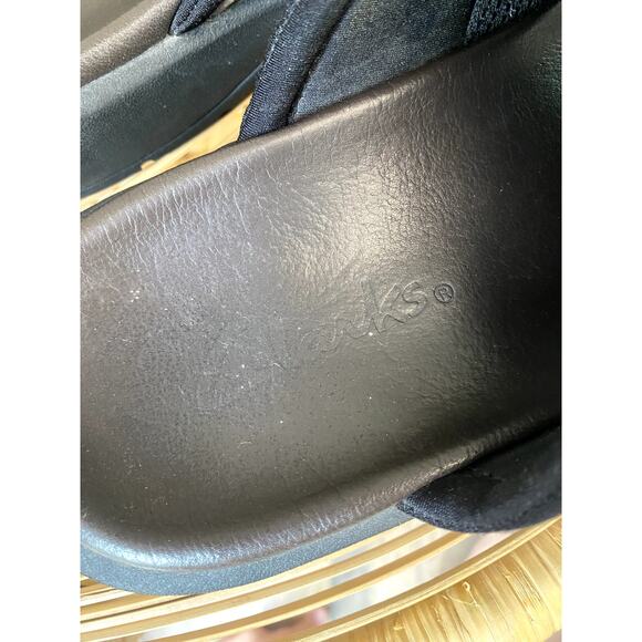 Mens Clarks Brown Leather Walkford Band Style Slide Sandals Sz 9M - Picture 7 of 9